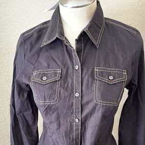 NEW TOMMY HILFIGER blouse blue size S Small